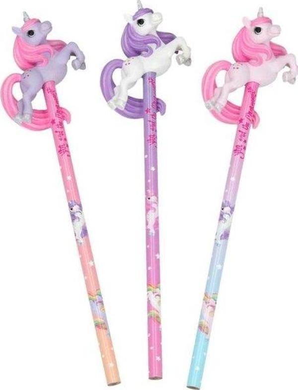 Ylvi Pencil With 3D Unicorn Figurine - Image 1