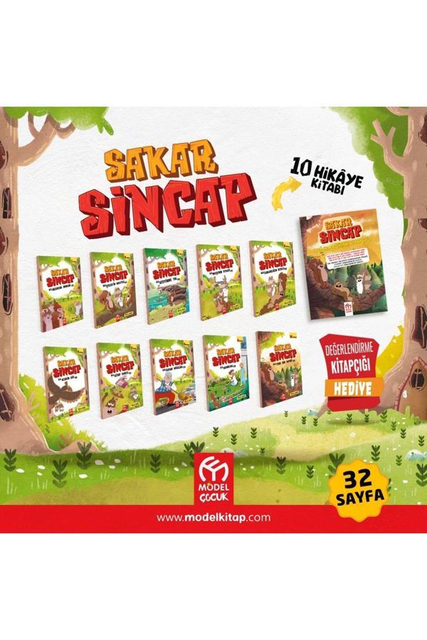 Sakar Sincap Hikaye Serisi - 10 Kitap - Model Eğitim Yayınları - Image 1