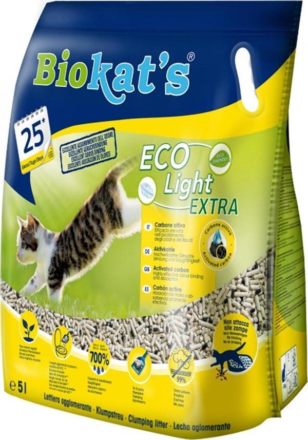 Biokats Eco Light Extra Pelet Kedi Kumu 5 Lt - Image 1