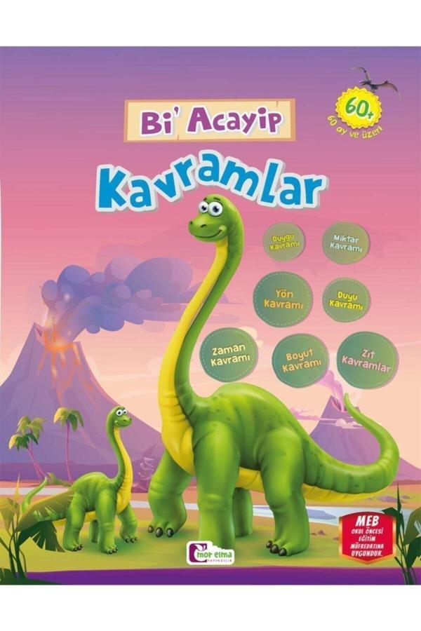 Bi' Acayip Kavramlar Okul Öncesi Eğitim Kitabı - Mor Elma Yayıncılık - Image 1