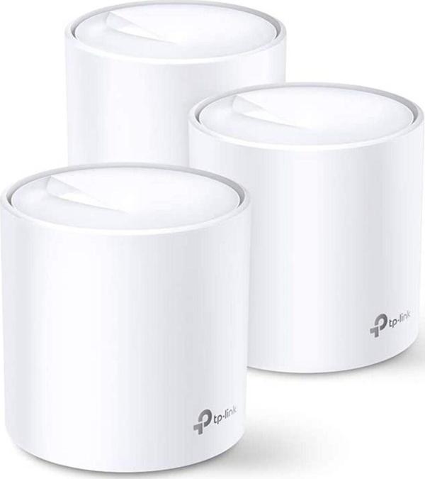 TP-LINK Deco X60 3Lü Wi-Fi 6 Ax5400 Tüm Evi Kapsayan Mesh Wifi Sistemi - Image 1