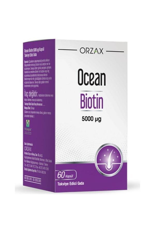 Ocean Biotin 5000 Mcg 60 Kapsül - Image 1