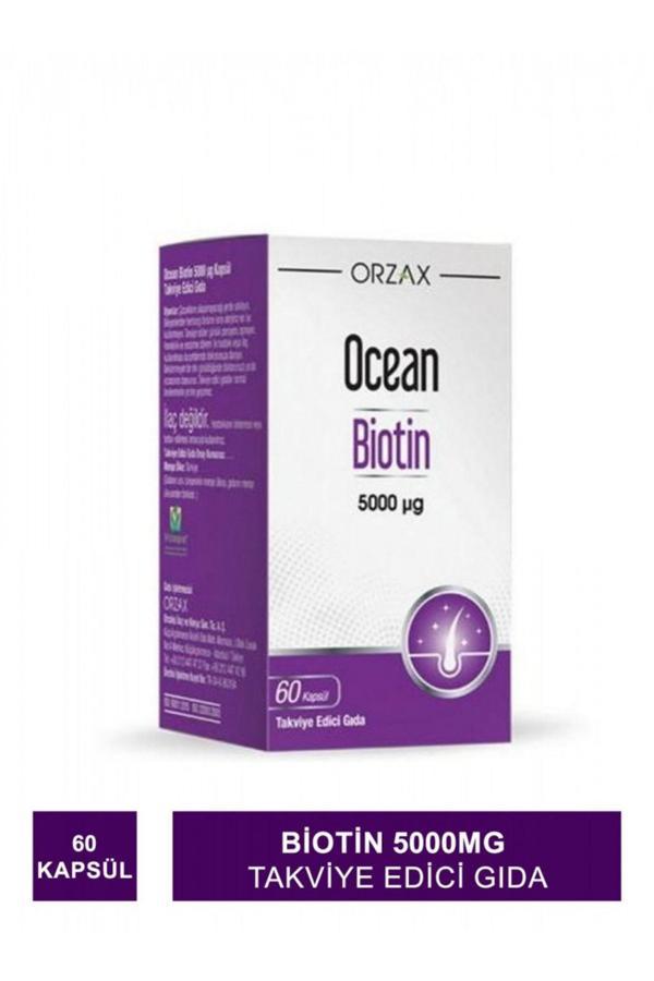 Ocean Biotin 5000 Mcg 60 Kapsül - Image 1