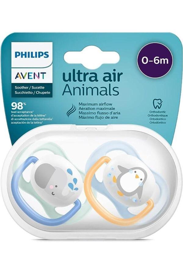 Philips Avent Scf080/06 Ultra Air Emzik (0-6 Ay) Kız - Image 1