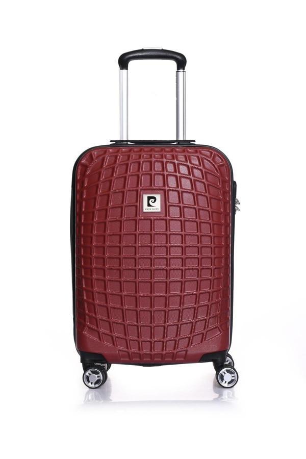 Pierre Cardin 04pc1501-03-br Bordo Unisex Kabin Boy Bavul - Image 1