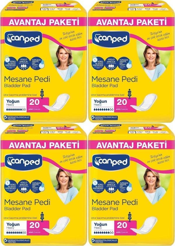 Canped Mesane Pedi Avantaj Pk Klasik L-büyük Boy Yoğun 80 Adet - Image 1