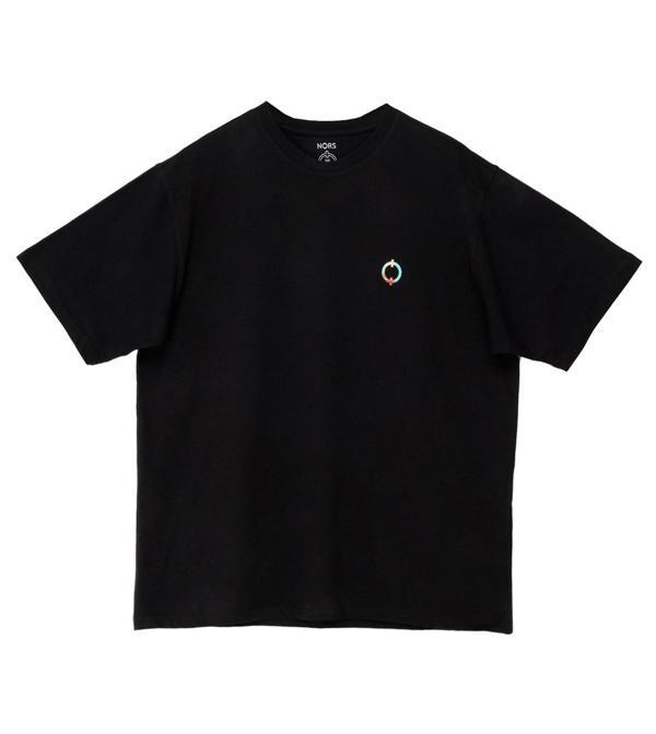 Sailing Ship Oversize Tshirt - Siyah - Image 1