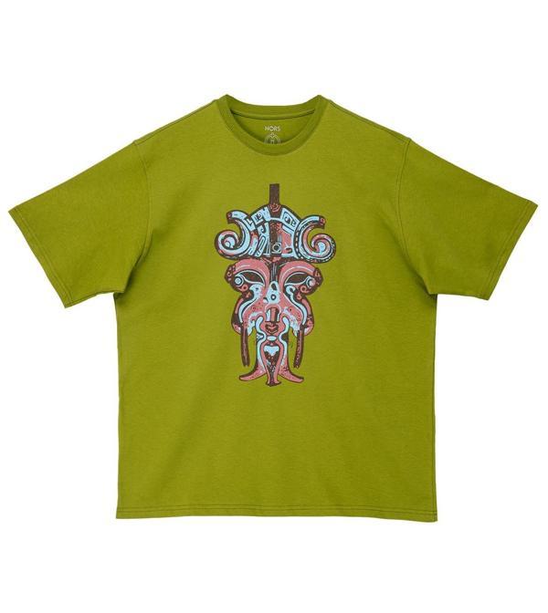 Viking Klan Oversize Tshirt - Haki - Image 1