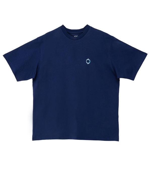 Gods of Horses and Snake Oversize Tshirt - Lacivert - Image 1