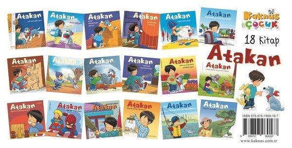 Atakan Seti - 18 Kitap Takım - Kaknüs Yayınları - Image 1