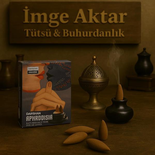 Darshan İncense Afrodizyak Geri Akış Tütsü 10 Adet - Image 1