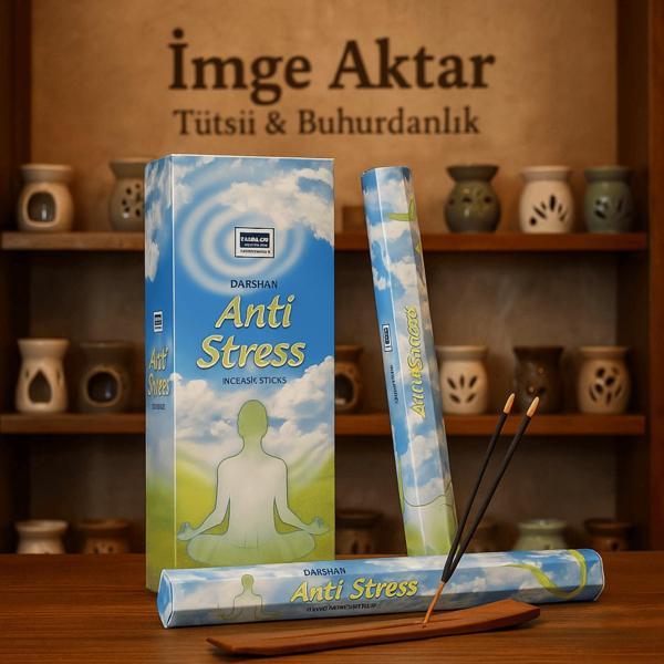 Darshan İncense Anti Stress 20'li Çubuk Tütsü - Image 1