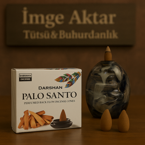 Darshan İncense Palo Santo Geri Akış Tütsü 10 Adet - Image 1