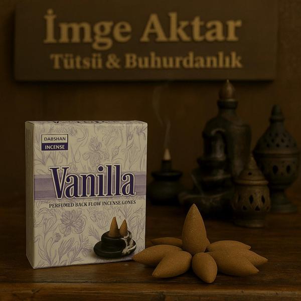 Darshan İncense Vanilla Geri Akış Tütsü 10 Adet - Image 1