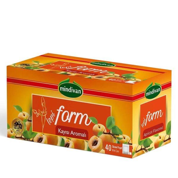 Lepi Form Kayısı Aromalı Çay 40'lı ( Diet Destek Ürünü ) - Image 1