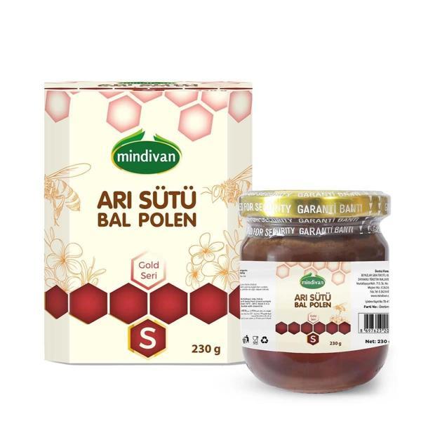 Mindivan Arı Sütü Bal Polen (Süper) - Image 1