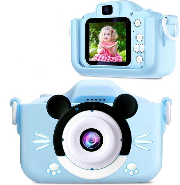 Çocuk Dijital Fotoğraf Makinası 20 Mp Video Kaydedici 2.0 İnç Çift Kameralı - Image 1