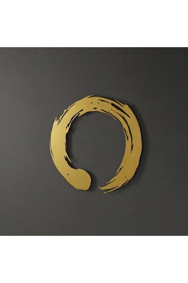 Colorfull Worlds Enso Circle Metal Duvar Dekoru - Image 1