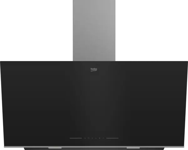 Beko BDE 9062 S Siyah Duvar Tipi Davlumbaz - Image 1