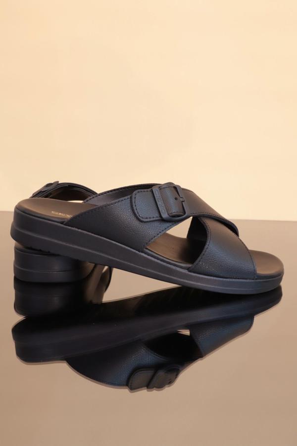 Konfores 1239-Grande Tam Anatomik Terlik - NKT01239-siyah-44 - Image 1