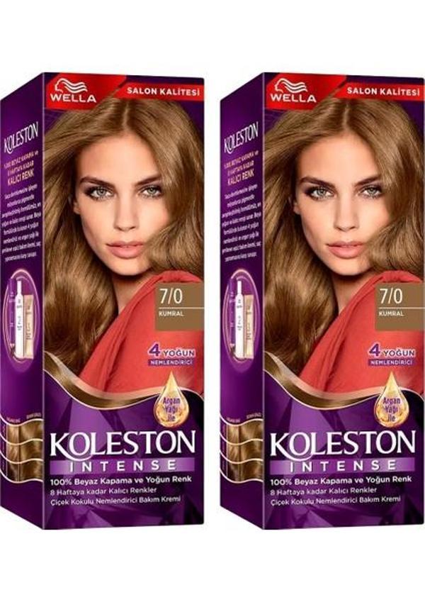 Wella Koleston Koleston Intense Saç Boyası 7/0 Kumral x 2 Adet - Image 1