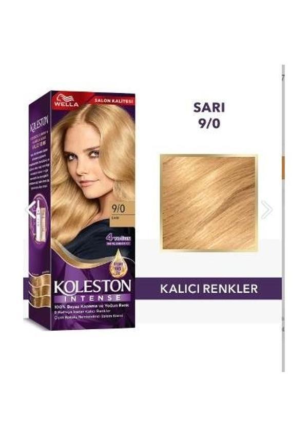 Wella Koleston Intense 9/0 Sarı - Image 1
