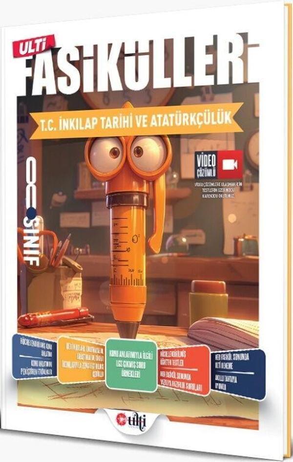 Ulti Yayınları 8. Sınıf İnkılap Tarihi ve Atatürkçülük Ulti Fasikülü - Image 1