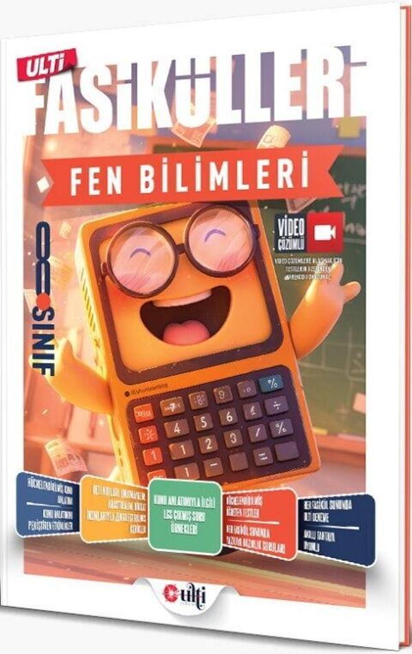 Ulti Yayınları 8. Sınıf Fen Bilimleri Ulti Fasikülleri - Image 1