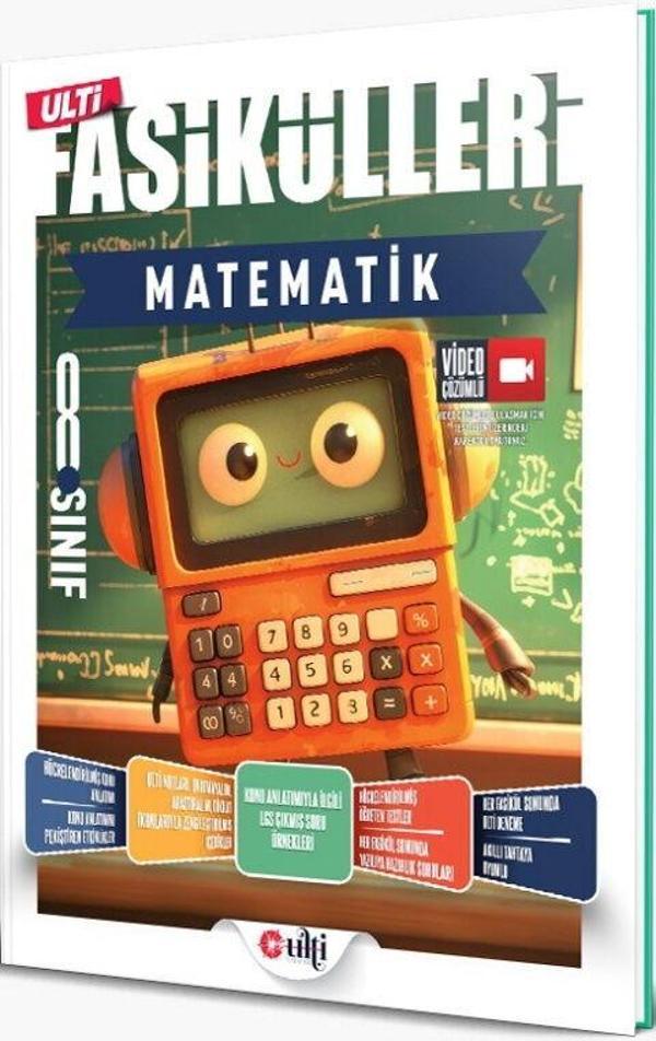 Ulti Yayınları 8. Sınıf Matematik Ulti Fasikülleri - Image 1