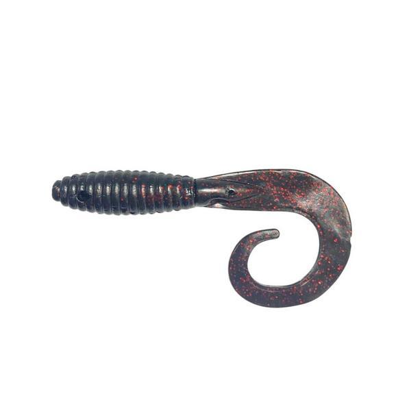 Duel Injector Grub Neon Blk Kuyruklu 8 Cm 2 Li Pkt   - Image 1