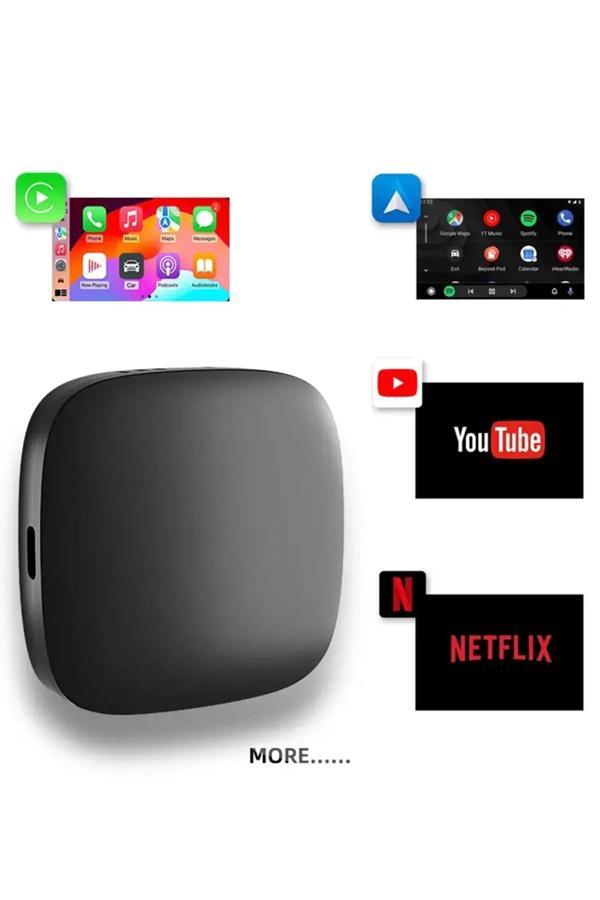 Wireless Carplay Android Araba 4 Çekirdekli Akıcı FullHd 1080P Wifi 2.4/5G 2GB/32Gb - Image 1
