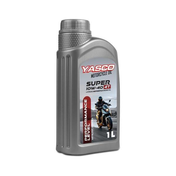 Yasco Super 10W40 4T 1 Litre Motosiklet Yağı - Image 1