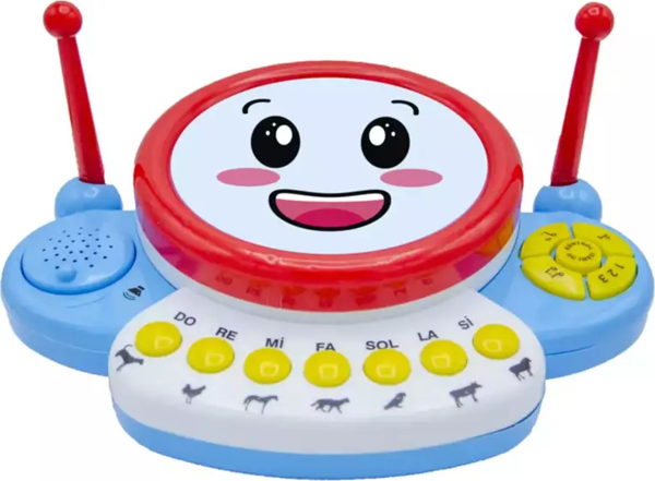 UJ Toys Neşeli Davul-mavi Kırmızı - Image 1