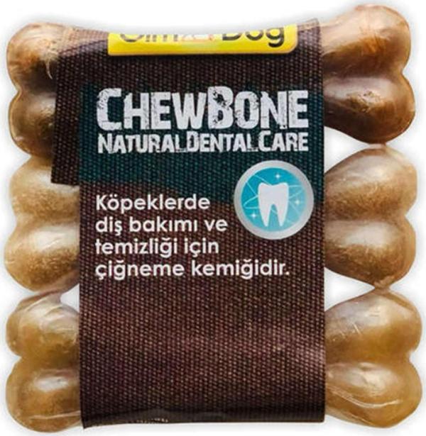 Gimdog Mordimi Press Kemik 3,5'' 9 Cm 3Lü Naturel - Image 1