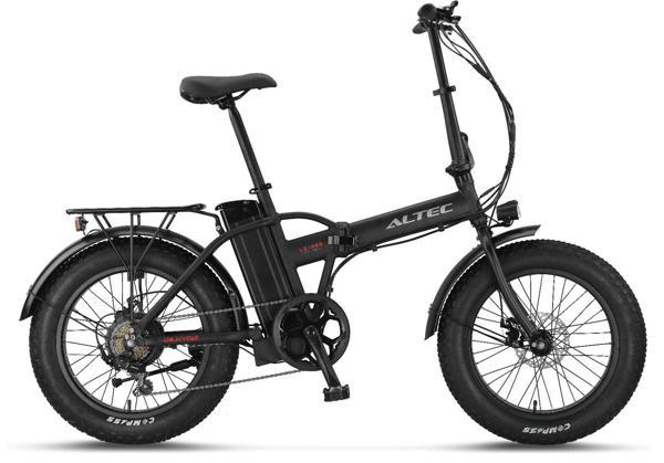ALTEC VALKYRIE 2000 ELEKTRİKLİ KATLANIR BİSİKLETİ 420H MD 20 JANT 7 VİTES MAT SİYAH - Image 1