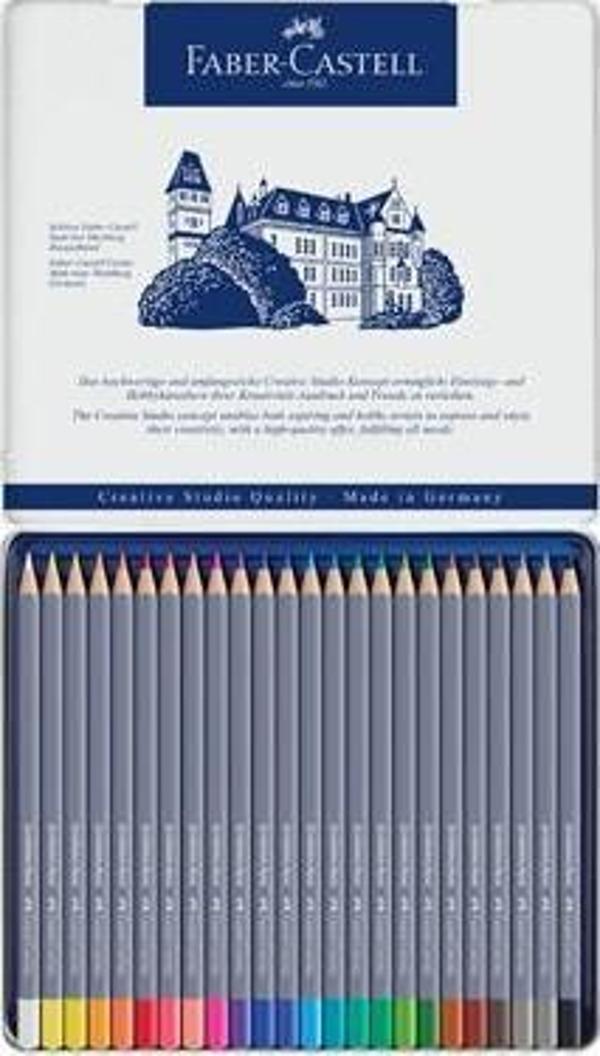Faber-Castell Goldfaber Aquarell Kuru Boya 24'lü - Image 1