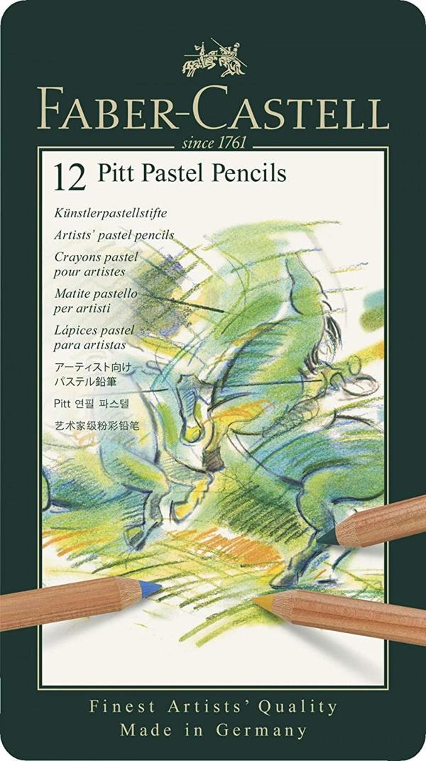 Faber-Castell Pitt 12'li Pastel Boya Kalemi / 112112 - Image 1
