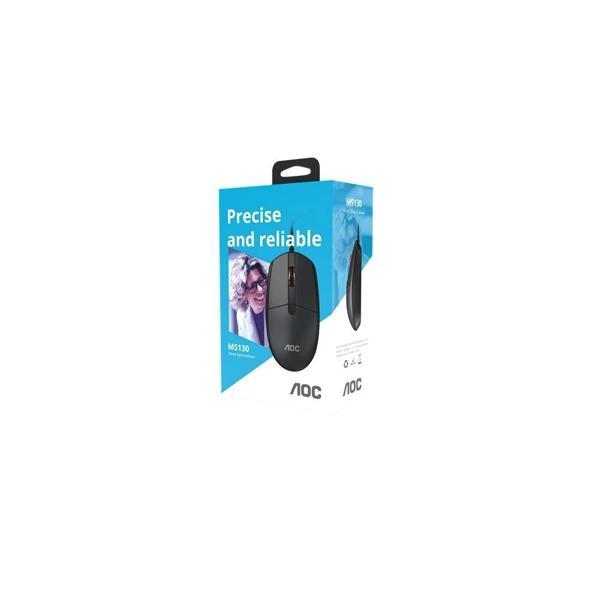 AOC MS130B-LA Kablolu Ofis Mouse - Image 1