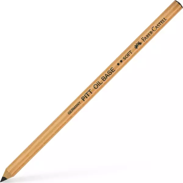 Faber-Castell Pitt Oil Base Monochrome Boya Kalemi Siyah Soft No:2 / 112602 - Image 1