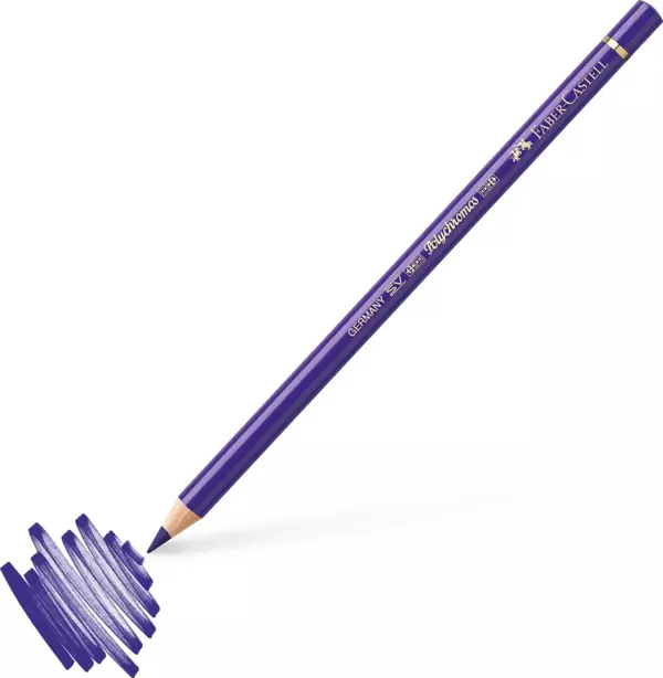 Faber-Castell Polychromos Kuru Boya Kalemi  Blue Violet / 137 - Image 1