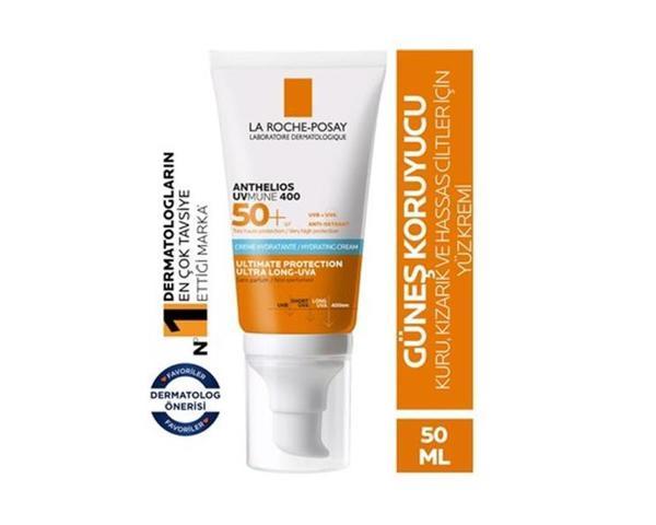 La Roche Posay Anthelios Uvmune400 Spf50 Hydrating Güneş Kremi 50 Ml- SKT:01/2028 - Image 1