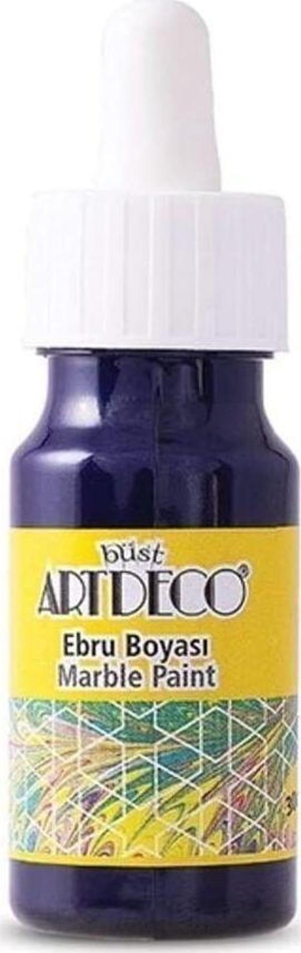 Artdeco Damlalıklı Ebru Boyası 30ml Mor / 16B08 - Image 1