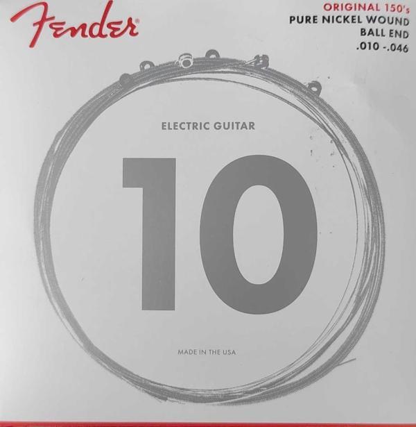 Fender 150R Elektro Gitar Teli 1046 PURE NICKEL BALL END - Image 1
