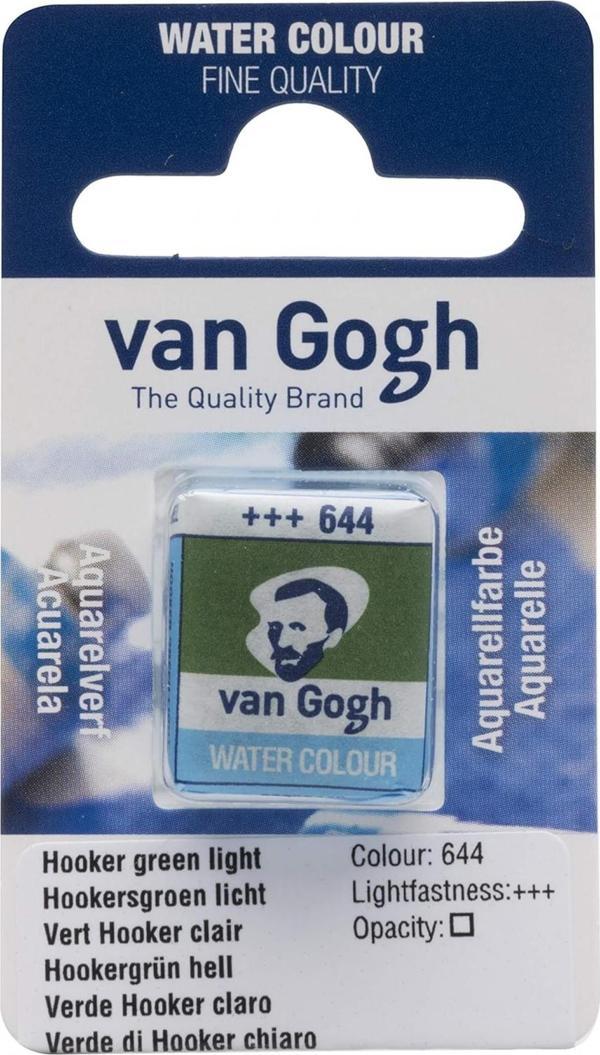 Van Gogh Suluboya Tablet Hooker Green Light - Image 1