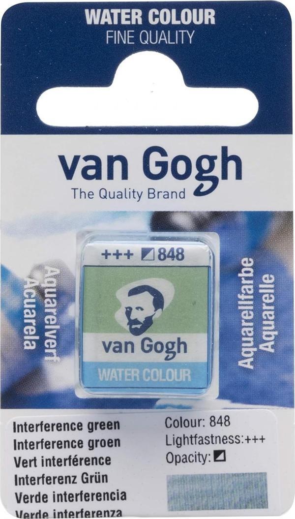 Van Gogh Suluboya Tablet Interference Green - Image 1