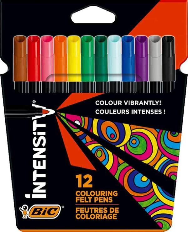 Bic Intensity 12'li  Keçeli Boya Kalemi /978004 - Image 1