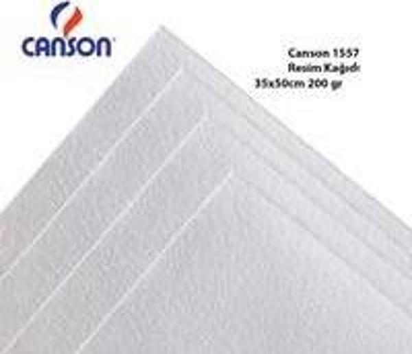 Canson 1557 35x50cm 200gr Çizim/Resim Kağıdı 10 Adet - Image 1