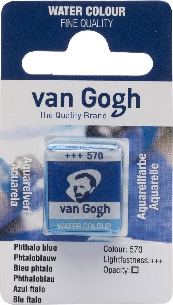 Van Gogh Suluboya Tablet Phthalo Blue - Image 1