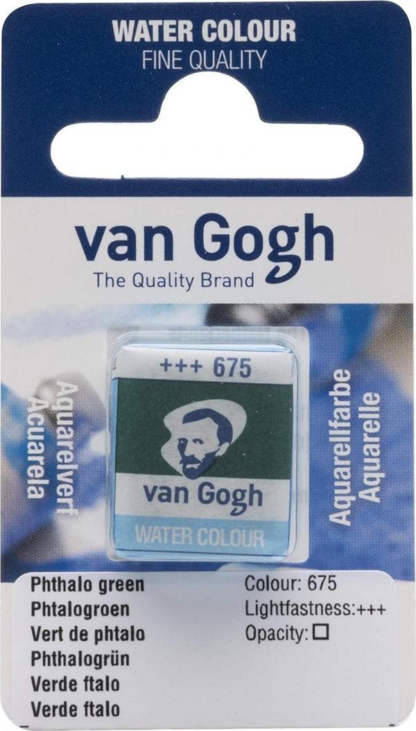 Van Gogh Suluboya Tablet Phthalo Green - Image 1