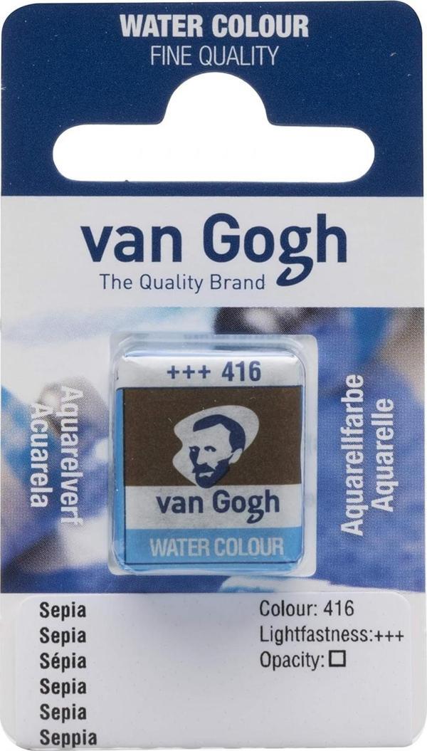 Van Gogh Suluboya Tablet Sepia - Image 1